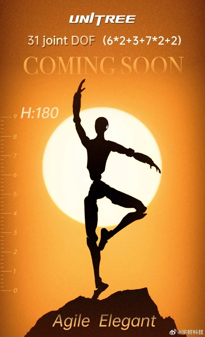 宇树即将发布“芭蕾舞者”或使机器人逐步走向“通用化”