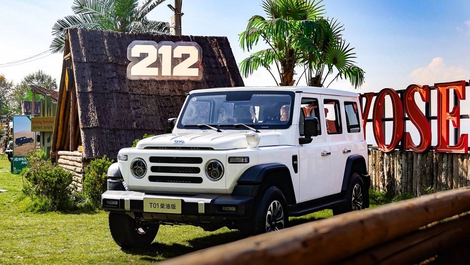 212 t01柴油版上市,16万级硬派越野有新选择?