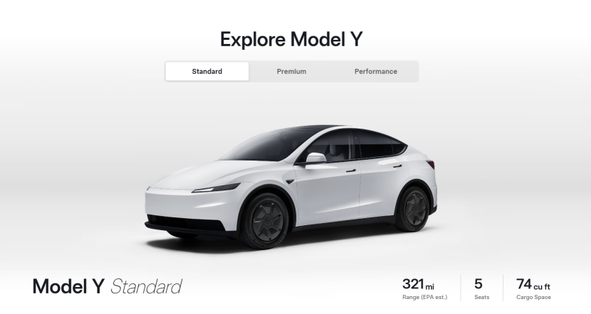特斯拉在欧洲市场推出更低价model y standard车型 特斯拉在欧洲市场推出更低价model y standard车型