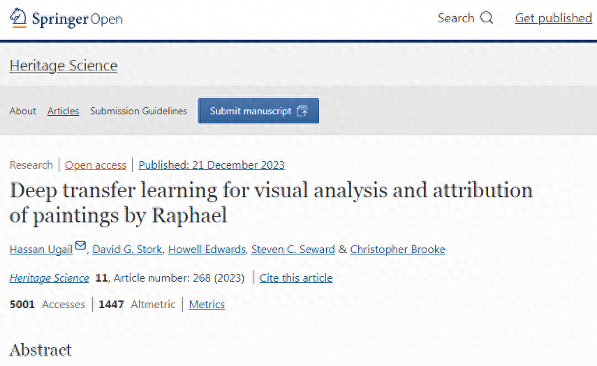 人工智能新用途?ai神经网络发现一幅拉斐尔画作不完全是拉斐尔画的