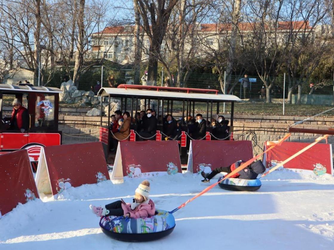 “滑”向新一年!市民龙潭公园乐享雪趣