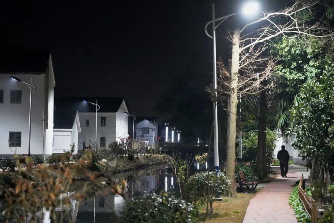 从亮到“靓”!乡村夜景上新→
