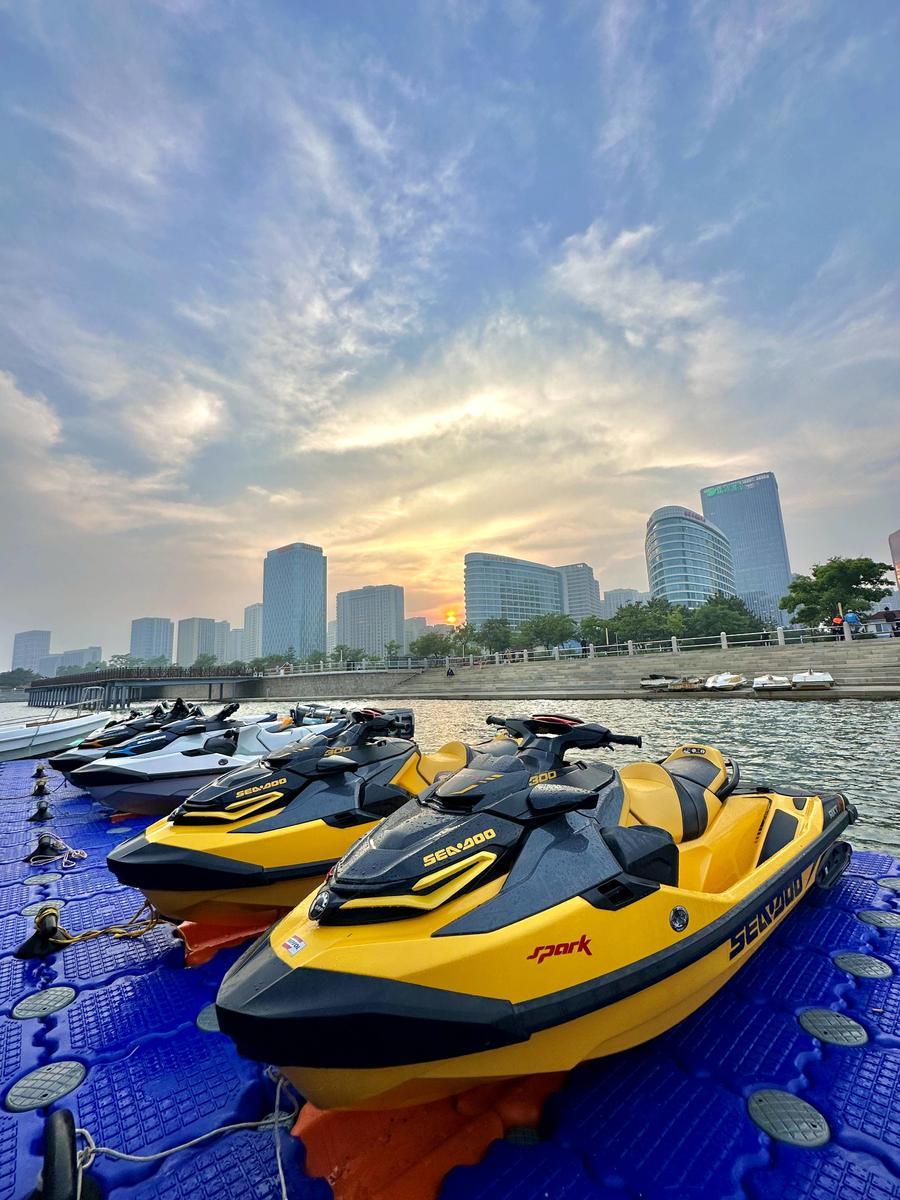 brp庞巴迪青岛体验中心落户西海岸并正式对外开放