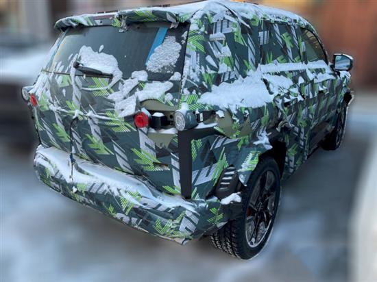 采用纯电动力驱动 方程豹豹3谍照曝光