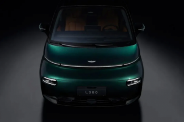 吉利子品牌levc发布全新中大型纯电mpv——l380