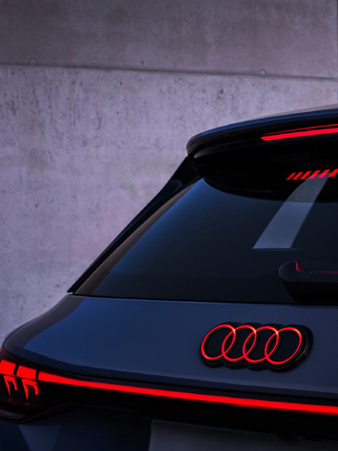 奥迪q6l e-tron官图公布,首款基于ppe纯电平台打造国产车型