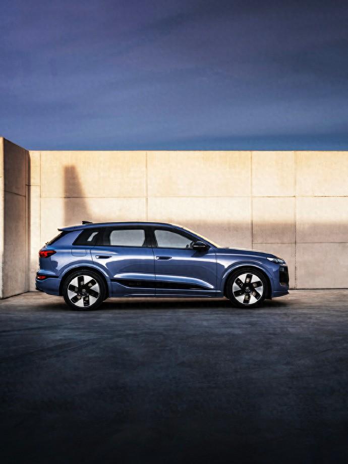 奥迪q6l e-tron官图公布,首款基于ppe纯电平台打造国产车型