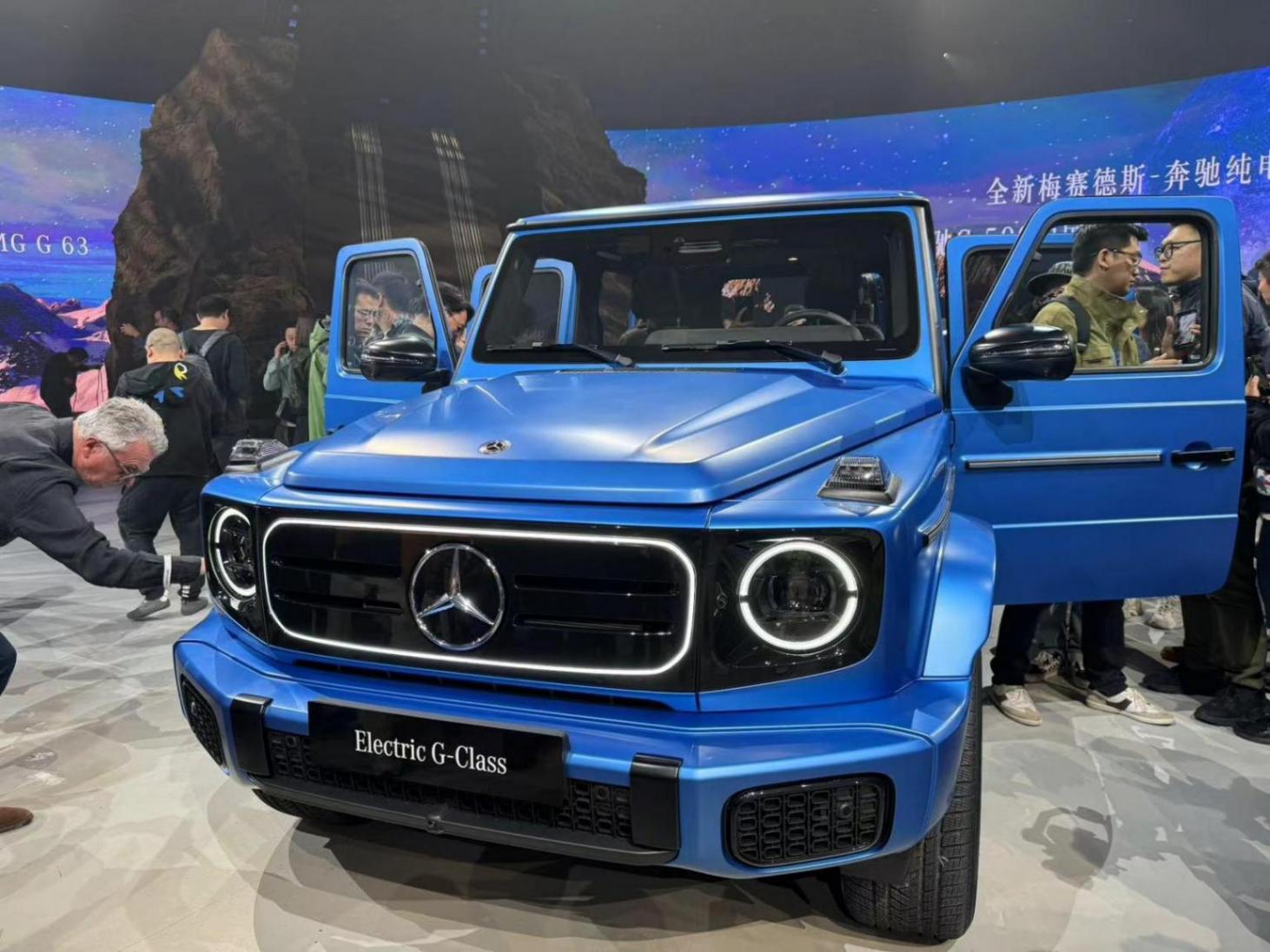 “大g”纯电版来了!奔驰正式实现全品牌量产电动化